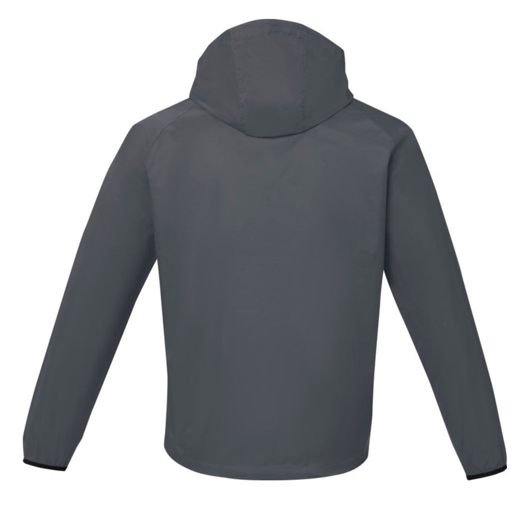 Storm Grey - Back - Elevate Essentials Mens Dinlas Lightweight Jacket