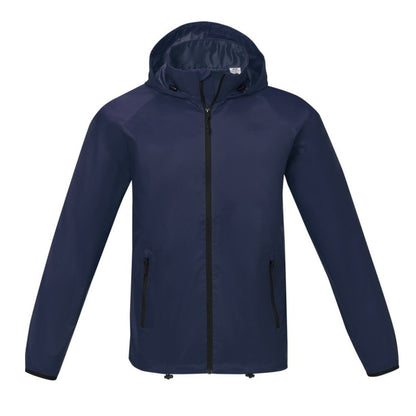 Navy - Front - Elevate Essentials Mens Dinlas Lightweight Jacket