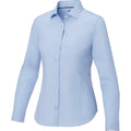 Light Blue - Front - Elevate NXT Womens-Ladies Cuprite Organic Long-Sleeved Shirt