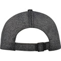 Charcoal - Back - Elevate Manu 5 Panel Stretch Baseball Cap