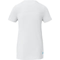 White - Back - Elevate NXT Womens-Ladies Borax Recycled Cool Fit T-Shirt