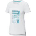 White - Side - Elevate NXT Womens-Ladies Borax Recycled Cool Fit T-Shirt