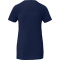 Navy - Back - Elevate NXT Womens-Ladies Borax Recycled Cool Fit T-Shirt