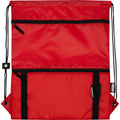 Red - Close up - Bullet Adventure Recycled Insulated Drawstring Bag