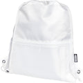 White - Front - Bullet Adventure Recycled Insulated Drawstring Bag