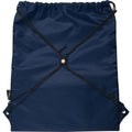 Navy - Pack Shot - Bullet Adventure Recycled Insulated Drawstring Bag