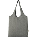 Black - Back - Bullet Pheebs Heather Tote Bag