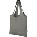 Black - Side - Bullet Pheebs Heather Tote Bag