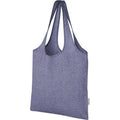 Blue - Side - Bullet Pheebs Heather Tote Bag