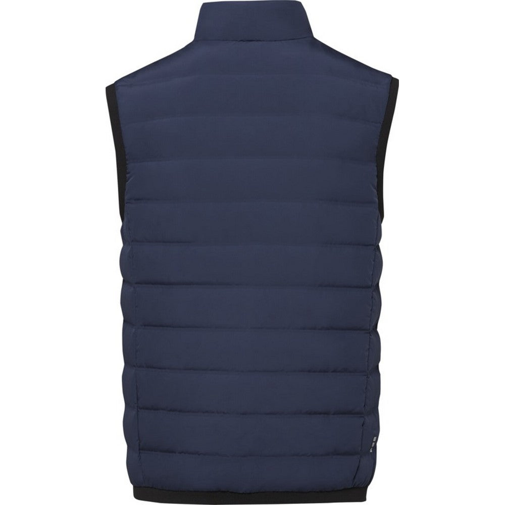Navy - Back - Elevate Mens Caltha Insulated Body Warmer