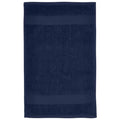 Navy - Front - Bullet Evelyn Bath Towel