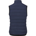 Navy - Back - Elevate Womens-Ladies Caltha Insulated Body Warmer