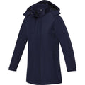 Navy - Pack Shot - Elevate Life Womens-Ladies Hardy Insulated Parka