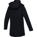Solid Black - Side - Elevate Life Womens-Ladies Hardy Insulated Parka