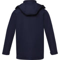 Navy - Back - Elevate Life Mens Hardy Insulated Parka