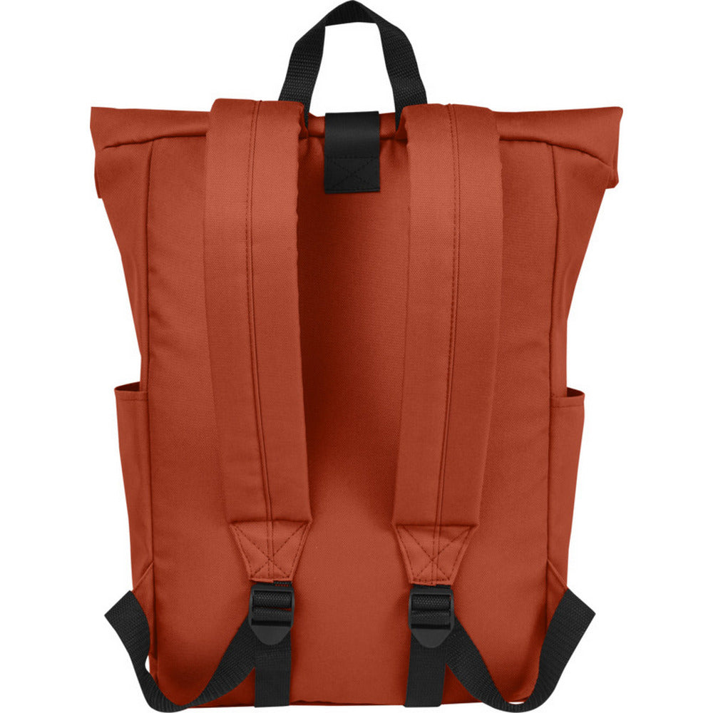 Brick - Back - Unbranded Byron Roll Up 18L Backpack