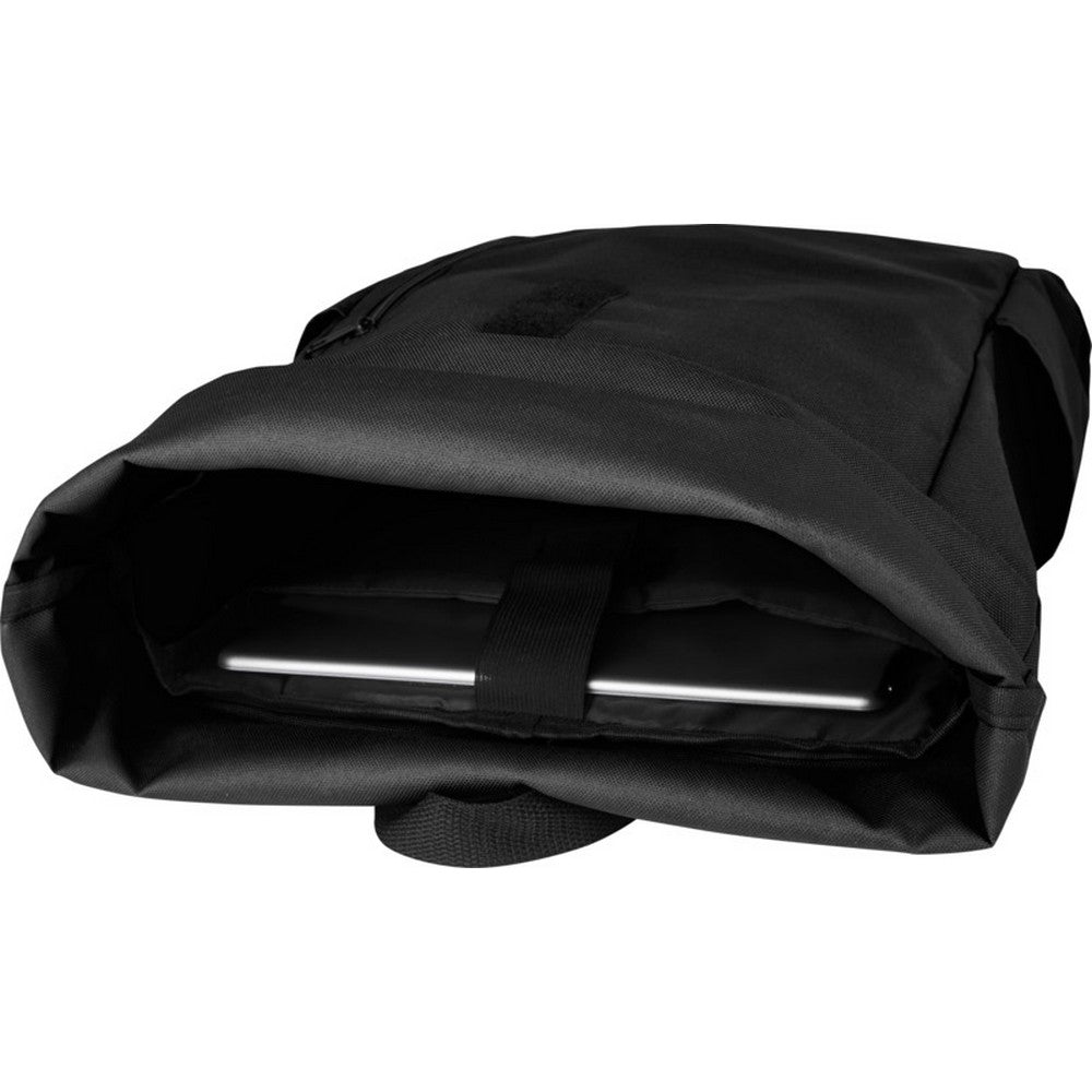 Solid Black - Lifestyle - Unbranded Byron Roll Up 18L Backpack