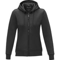 Solid Black - Front - Elevate Life Womens-Ladies Darnell Hybrid Jacket