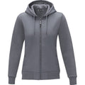 Steel Grey - Front - Elevate Life Womens-Ladies Darnell Hybrid Jacket