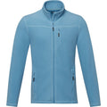 NXT Blue - Front - Elevate NXT Mens Amber Recycled Full Zip Fleece Jacket