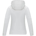 White - Back - Elevate Life Womens-Ladies Anorak Hooded Half Zip Sweatshirt