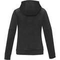 Solid Black - Back - Elevate Life Womens-Ladies Anorak Hooded Half Zip Sweatshirt