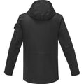 Solid Black - Back - Elevate NXT Unisex Adult Kai Circular Recycled Lightweight Jacket