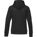 Solid Black - Back - Elevate Life Womens-Ladies Nubia Knitted Full Zip Jacket