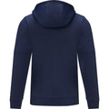 Navy - Back - Elevate Life Mens Sayan Half Zip Hoodie