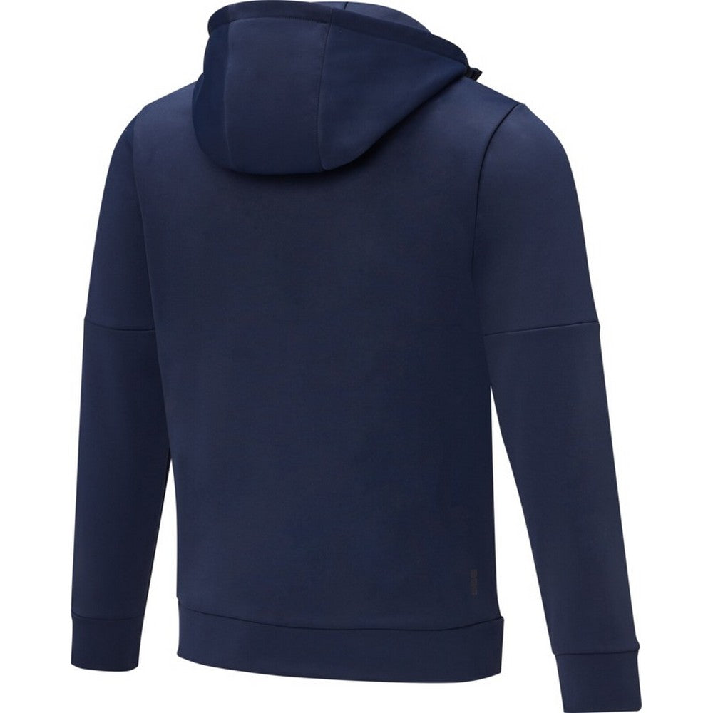 Navy - Lifestyle - Elevate Life Mens Sayan Half Zip Hoodie