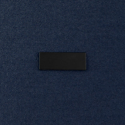 Navy - Close up - Joey Canvas Anti-Theft 18L Laptop Backpack