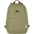 Olive - Front - Joey Canvas Anti-Theft 18L Laptop Backpack