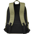 Olive - Back - Joey Canvas Anti-Theft 18L Laptop Backpack