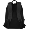 Solid Black - Back - Joey Canvas Anti-Theft 18L Laptop Backpack