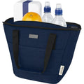 Navy - Close up - Joey 6L Canvas Cooler Bag