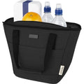 Solid Black - Close up - Joey 6L Canvas Cooler Bag