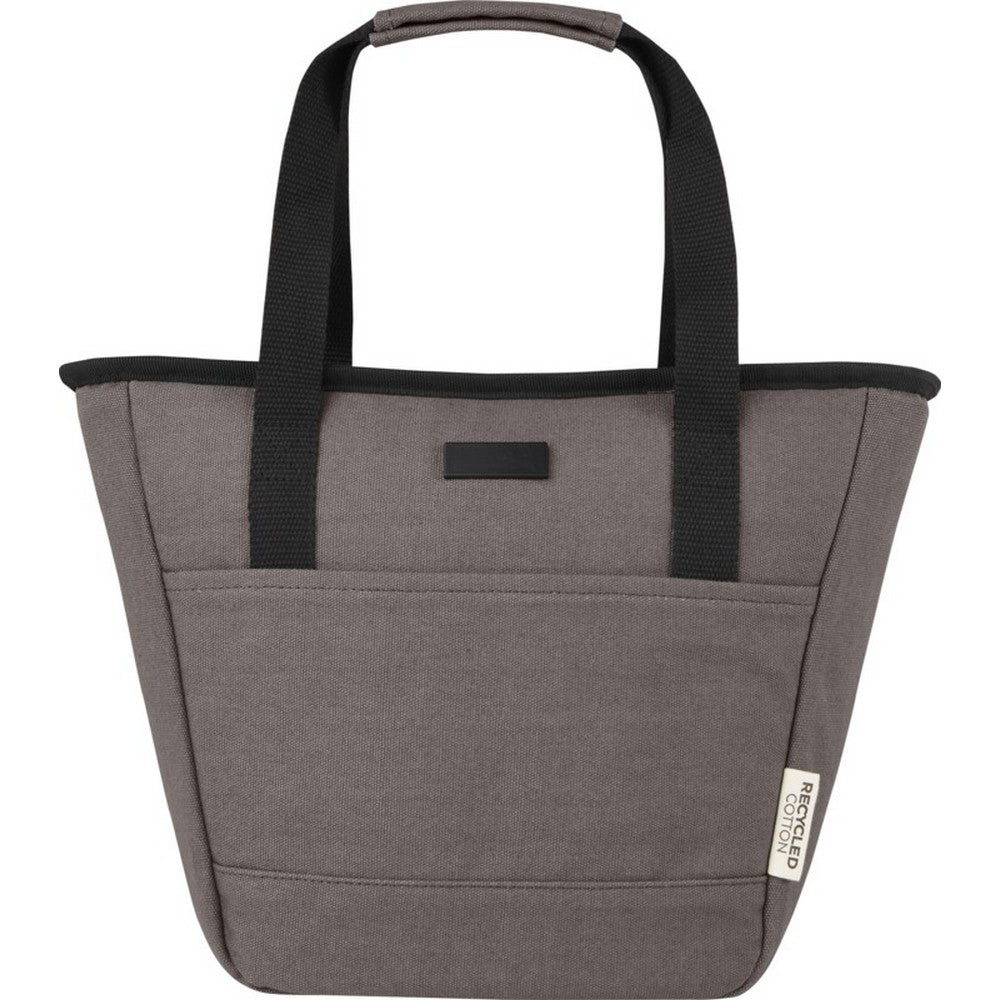 Grey - Front - Joey 6L Canvas Cooler Bag