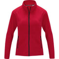 Red - Front - Elevate Essentials Womens-Ladies Zelus Fleece Jacket