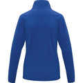 Blue - Back - Elevate Essentials Womens-Ladies Zelus Fleece Jacket