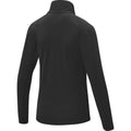Solid Black - Lifestyle - Elevate Essentials Womens-Ladies Zelus Fleece Jacket
