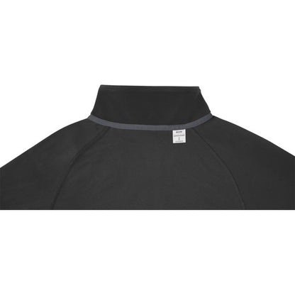 Solid Black - Pack Shot - Elevate Essentials Womens-Ladies Zelus Fleece Jacket