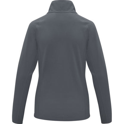 Storm Grey - Back - Elevate Essentials Womens-Ladies Zelus Fleece Jacket