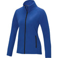 Blue - Side - Elevate Essentials Womens-Ladies Zelus Fleece Jacket