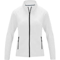 White - Front - Elevate Essentials Womens-Ladies Zelus Fleece Jacket