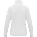 White - Back - Elevate Essentials Womens-Ladies Zelus Fleece Jacket