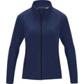 Navy - Front - Elevate Essentials Womens-Ladies Zelus Fleece Jacket