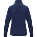 Navy - Back - Elevate Essentials Womens-Ladies Zelus Fleece Jacket