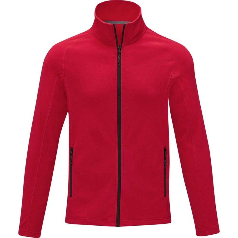 Red - Front - Elevate Essentials Mens Zelus Fleece Jacket