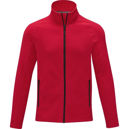 Red - Front - Elevate Essentials Mens Zelus Fleece Jacket