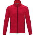 Red - Front - Elevate Essentials Mens Zelus Fleece Jacket